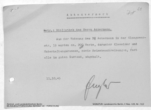 Landesarchiv Berlin, C Rep. 120 Nr. 512, Bl. 21