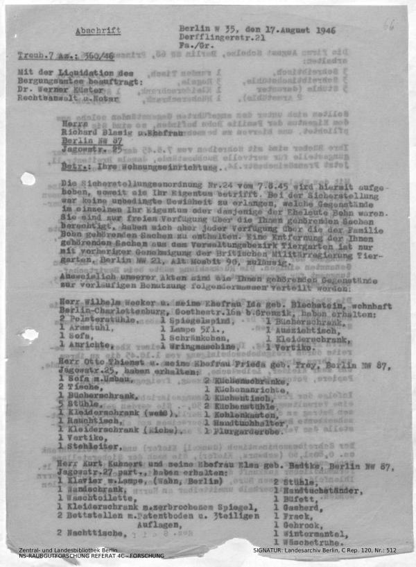 Landesarchiv Berlin, C Rep. 120 Nr. 512, Bl. 66