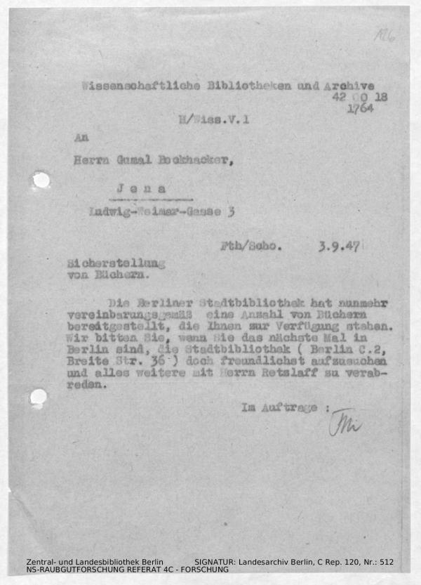 Landesarchiv Berlin, C Rep. 120 Nr. 512, Bl. 126