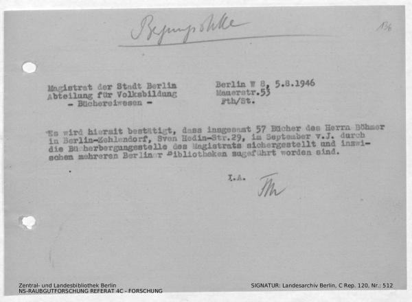 Landesarchiv Berlin, C Rep. 120 Nr. 512, Bl. 136