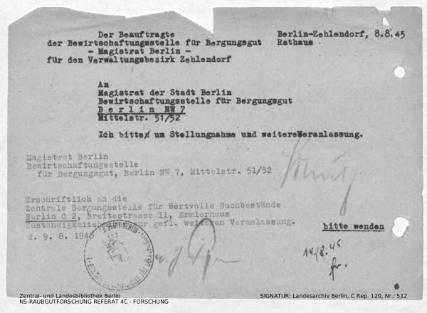 Landesarchiv Berlin, C Rep. 120 Nr. 512, Bl. 135