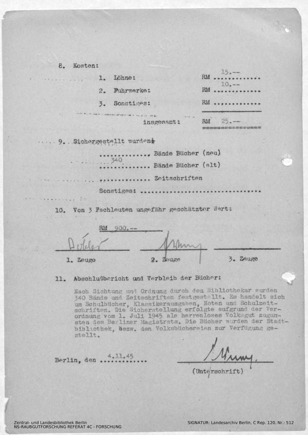 Landesarchiv Berlin, C Rep. 120 Nr. 512, Bl. 151