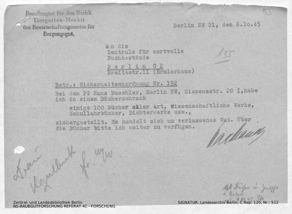 Landesarchiv Berlin, C Rep. 120 Nr. 512, Bl. 153