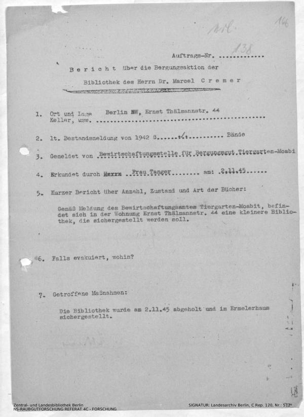 Landesarchiv Berlin, C Rep. 120 Nr. 512, Bl. 166