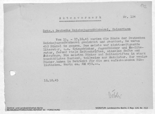 Landesarchiv Berlin, C Rep. 120 Nr. 512, Bl. 172