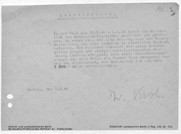 Landesarchiv Berlin, C Rep. 120 Nr. 512, Bl. 196