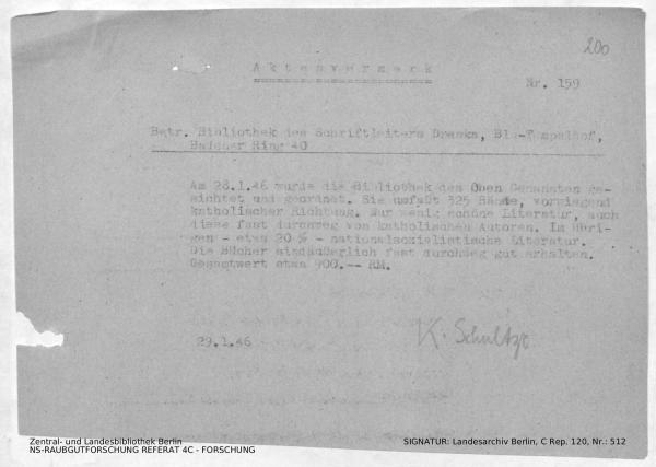 Landesarchiv Berlin, C Rep. 120 Nr. 512, Bl. 200