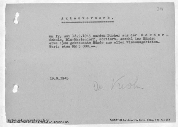 Landesarchiv Berlin, C Rep. 120 Nr. 512, Bl. 214