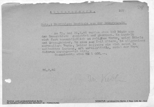 Landesarchiv Berlin, C Rep. 120 Nr. 512, Bl. 218