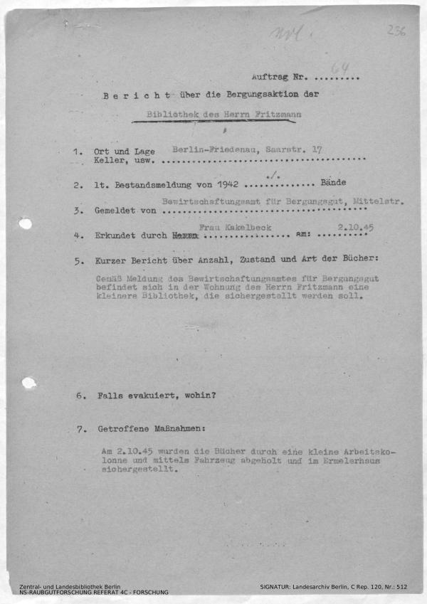 Landesarchiv Berlin, C Rep. 120 Nr. 512, Bl. 236