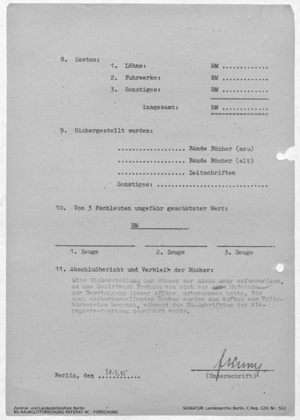 Landesarchiv Berlin, C Rep. 120 Nr. 512, Bl. 239