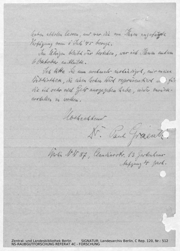 Landesarchiv Berlin, C Rep. 120 Nr. 512, Bl. 250