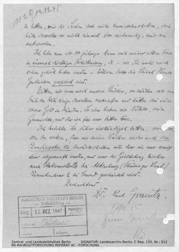 Landesarchiv Berlin, C Rep. 120 Nr. 512, Bl. 254