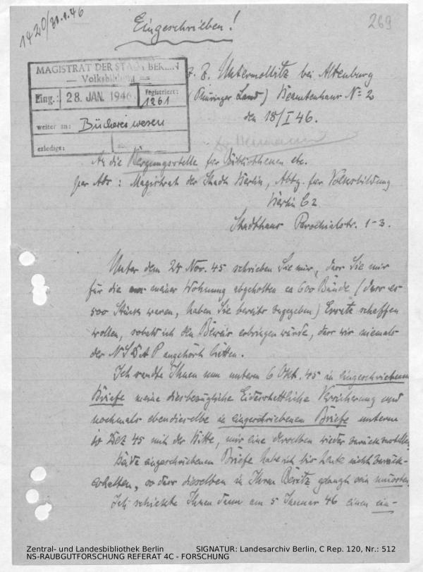 Landesarchiv Berlin, C Rep. 120 Nr. 512, Bl. 263