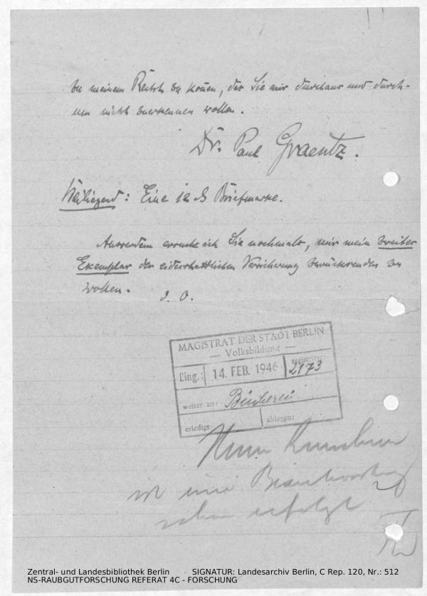 Landesarchiv Berlin, C Rep. 120 Nr. 512, Bl. 265