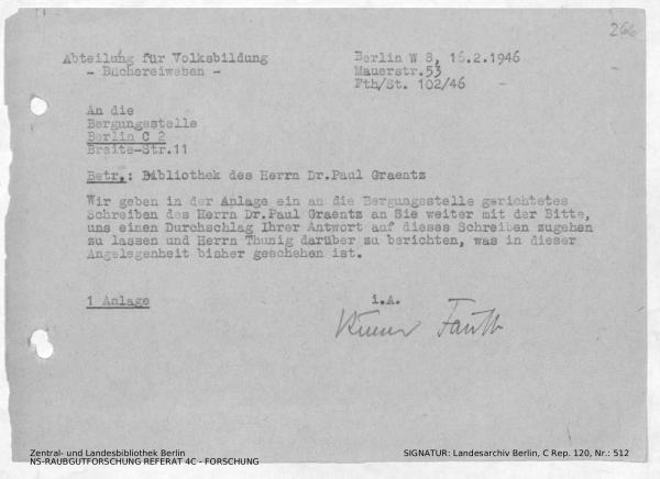 Landesarchiv Berlin, C Rep. 120 Nr. 512, Bl. 266