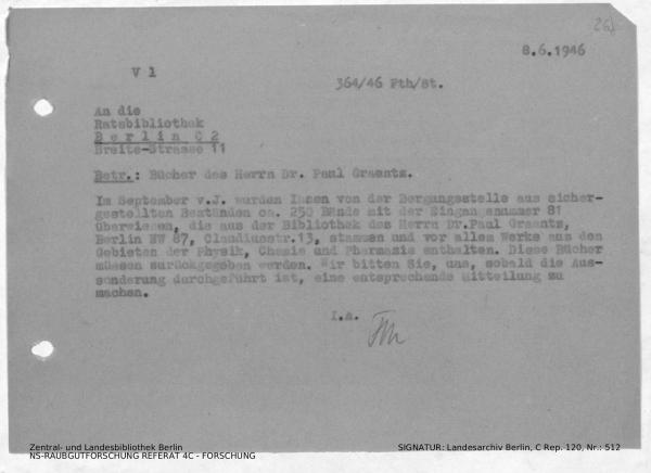 Landesarchiv Berlin, C Rep. 120 Nr. 512, Bl. 268