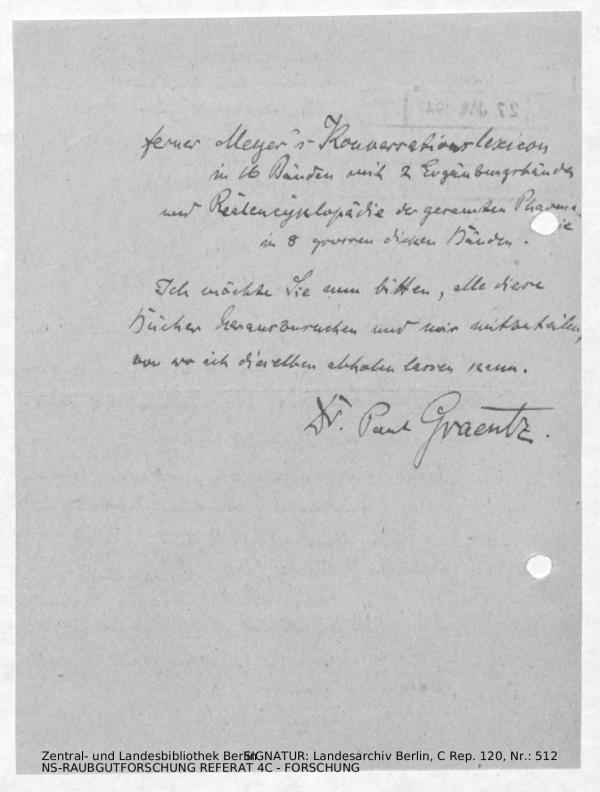 Landesarchiv Berlin, C Rep. 120 Nr. 512, Bl. 273