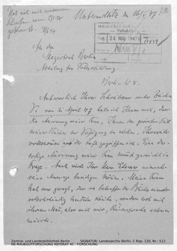 Landesarchiv Berlin, C Rep. 120 Nr. 512, Bl. 286