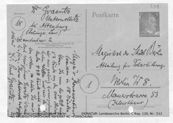 Landesarchiv Berlin, C Rep. 120 Nr. 512, Bl. 291