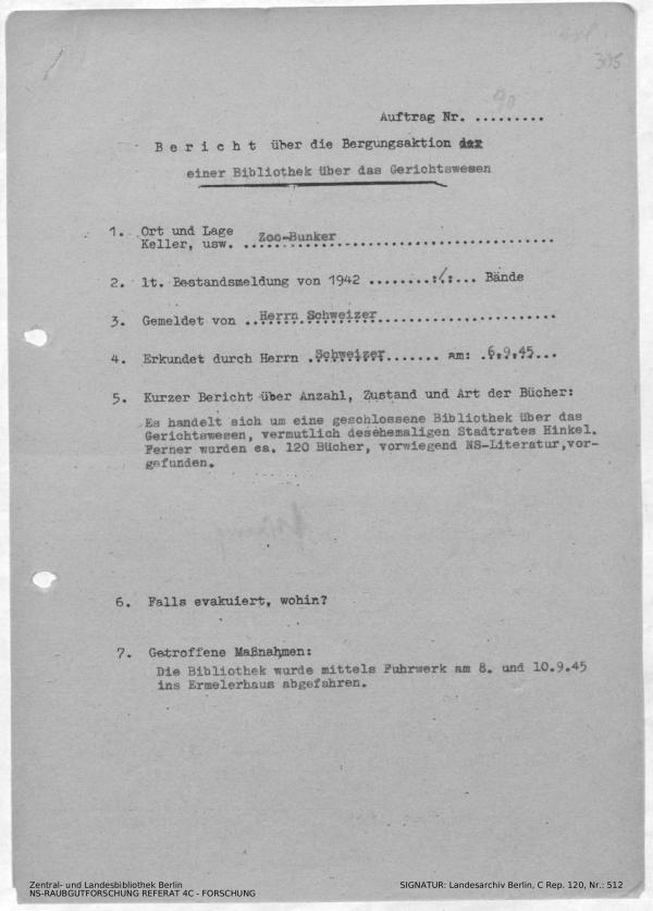 Landesarchiv Berlin, C Rep. 120 Nr. 512, Bl. 305