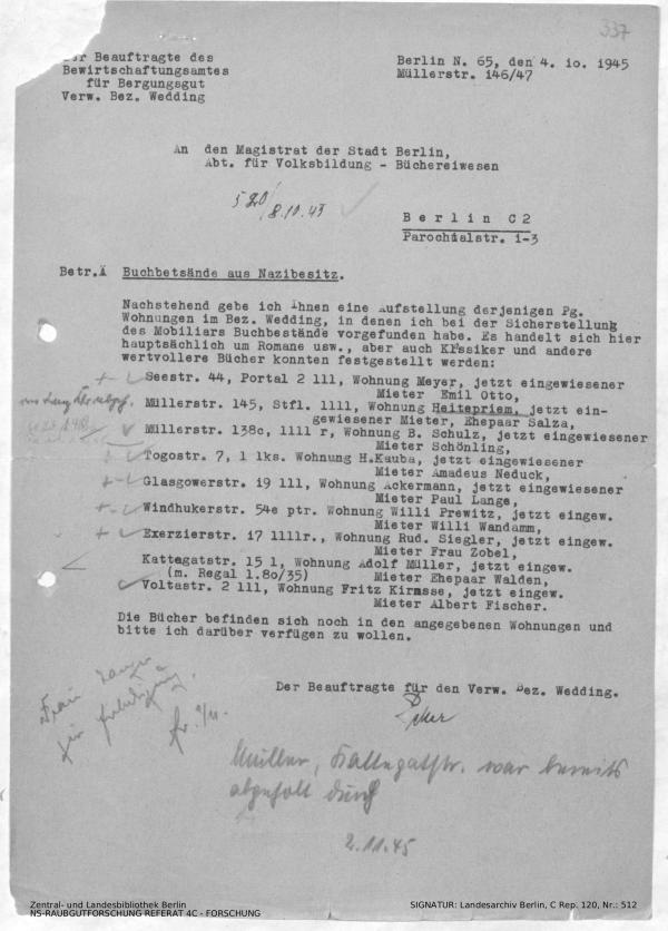 Landesarchiv Berlin, C Rep. 120 Nr. 512, Bl. 337