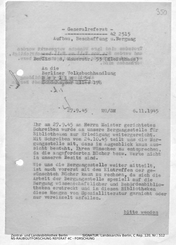 Landesarchiv Berlin, C Rep. 120 Nr. 512, Bl. 350
