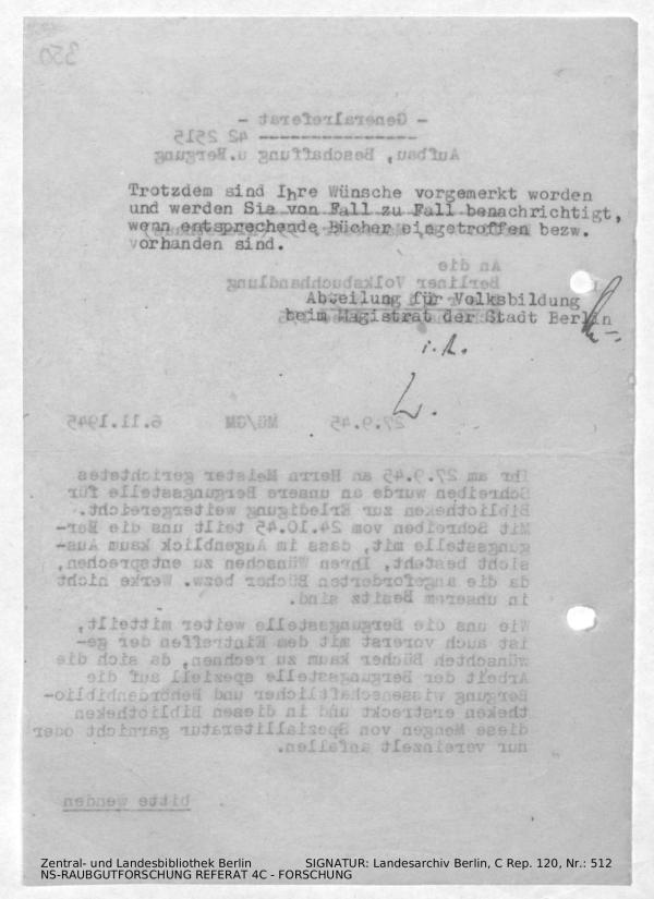 Landesarchiv Berlin, C Rep. 120 Nr. 512, Bl. 350