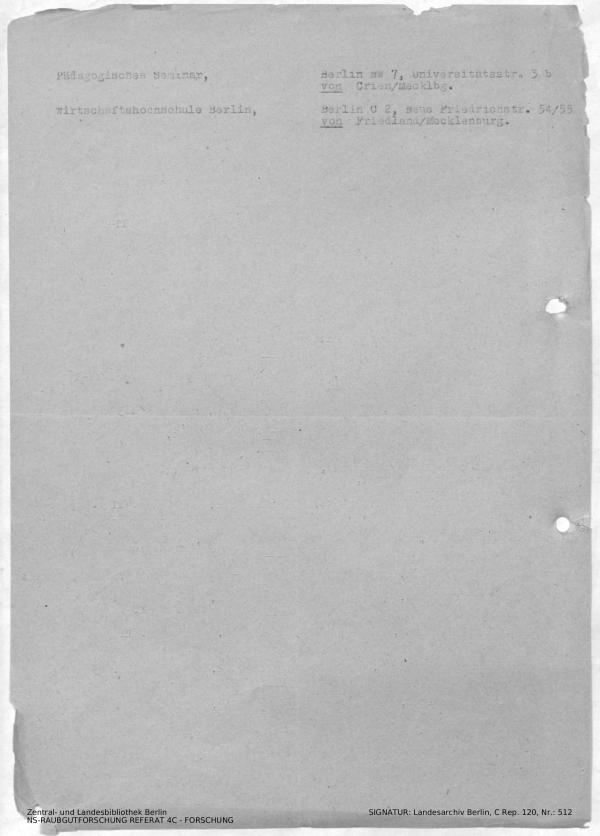 Landesarchiv Berlin, C Rep. 120 Nr. 512, Bl. 364