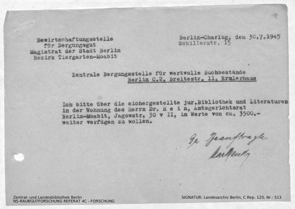 Landesarchiv Berlin, C Rep. 120 Nr. 513, Bl. 11