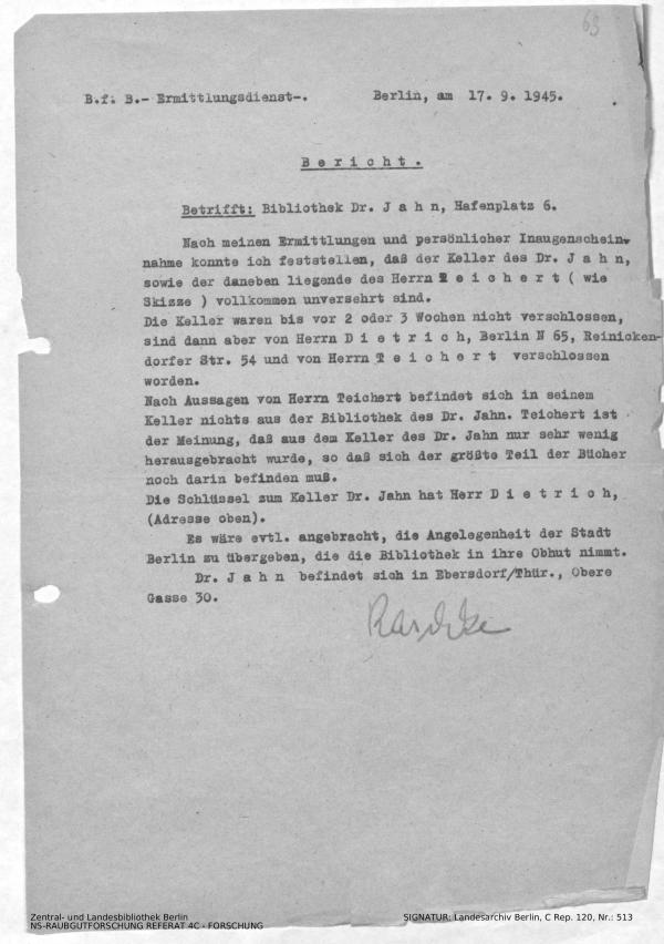 Landesarchiv Berlin, C Rep. 120 Nr. 513, Bl. 63
