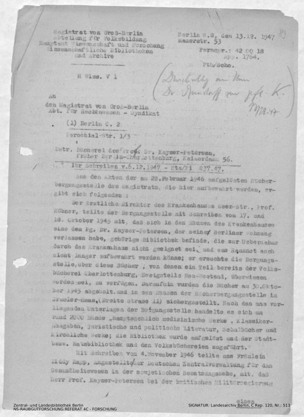 Landesarchiv Berlin, C Rep. 120 Nr. 513, Bl. 89