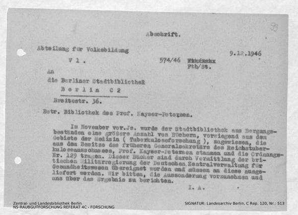 Landesarchiv Berlin, C Rep. 120 Nr. 513, Bl. 99