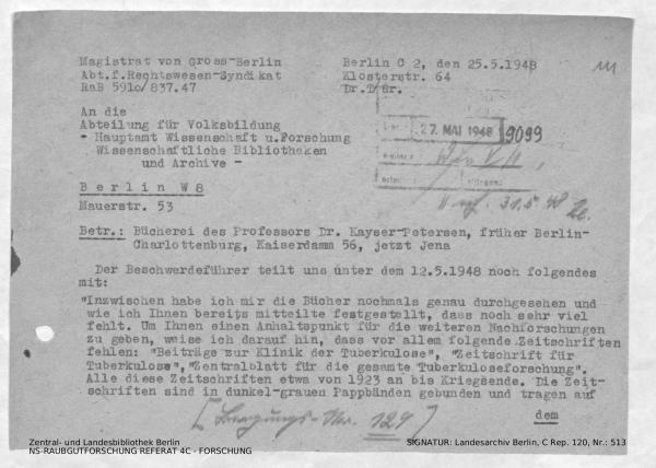 Landesarchiv Berlin, C Rep. 120 Nr. 513, Bl. 111