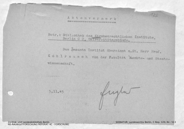 Landesarchiv Berlin, C Rep. 120 Nr. 513, Bl. 125