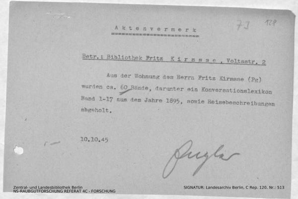Landesarchiv Berlin, C Rep. 120 Nr. 513, Bl. 128