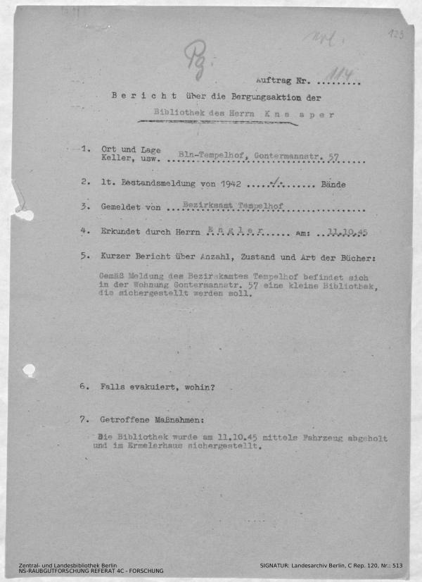 Landesarchiv Berlin, C Rep. 120 Nr. 513, Bl. 129