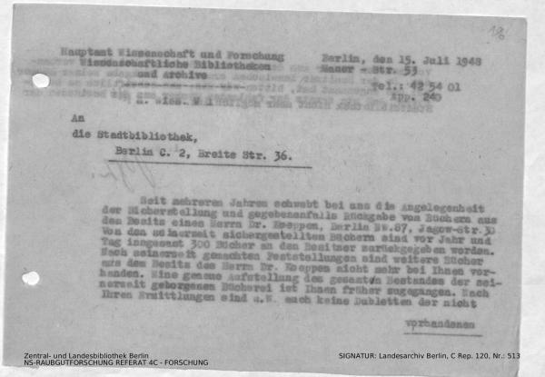 Landesarchiv Berlin, C Rep. 120 Nr. 513, Bl. 186