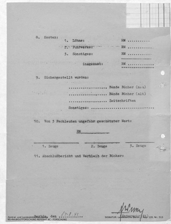 Landesarchiv Berlin, C Rep. 120 Nr. 513, Bl. 208