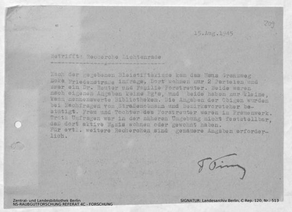 Landesarchiv Berlin, C Rep. 120 Nr. 513, Bl. 209