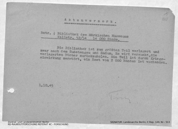 Landesarchiv Berlin, C Rep. 120 Nr. 513, Bl. 225