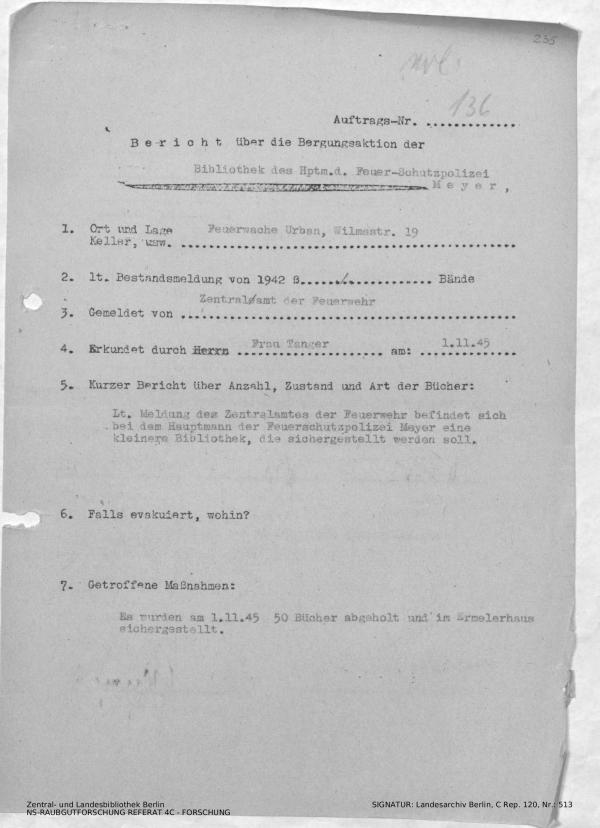 Landesarchiv Berlin, C Rep. 120 Nr. 513, Bl. 235