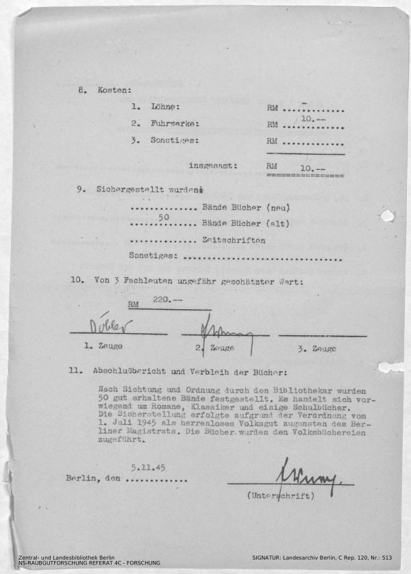 Landesarchiv Berlin, C Rep. 120 Nr. 513, Bl. 235