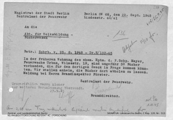 Landesarchiv Berlin, C Rep. 120 Nr. 513, Bl. 237