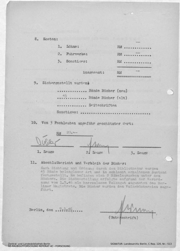 Landesarchiv Berlin, C Rep. 120 Nr. 513, Bl. 264