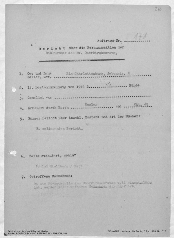 Landesarchiv Berlin, C Rep. 120 Nr. 513, Bl. 270