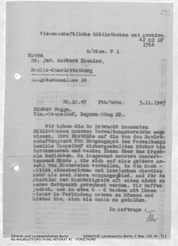 Landesarchiv Berlin, C Rep. 120 Nr. 513, Bl. 293