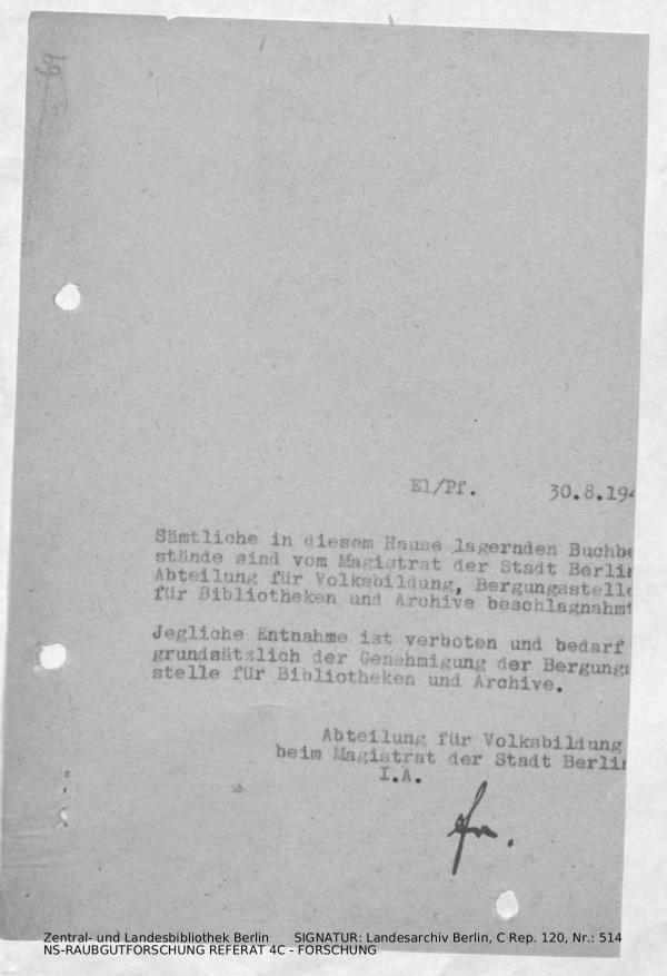 Landesarchiv Berlin, C Rep. 120 Nr. 514, Bl. 64