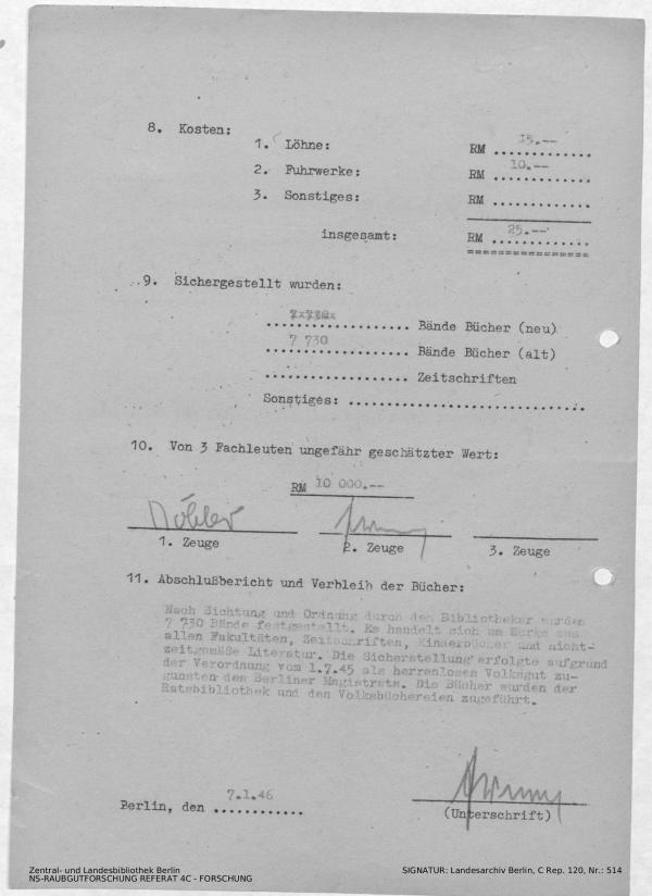 Landesarchiv Berlin, C Rep. 120 Nr. 514, Bl. 72