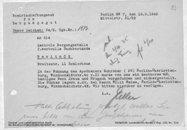 Landesarchiv Berlin, C Rep. 120 Nr. 514, Bl. 83